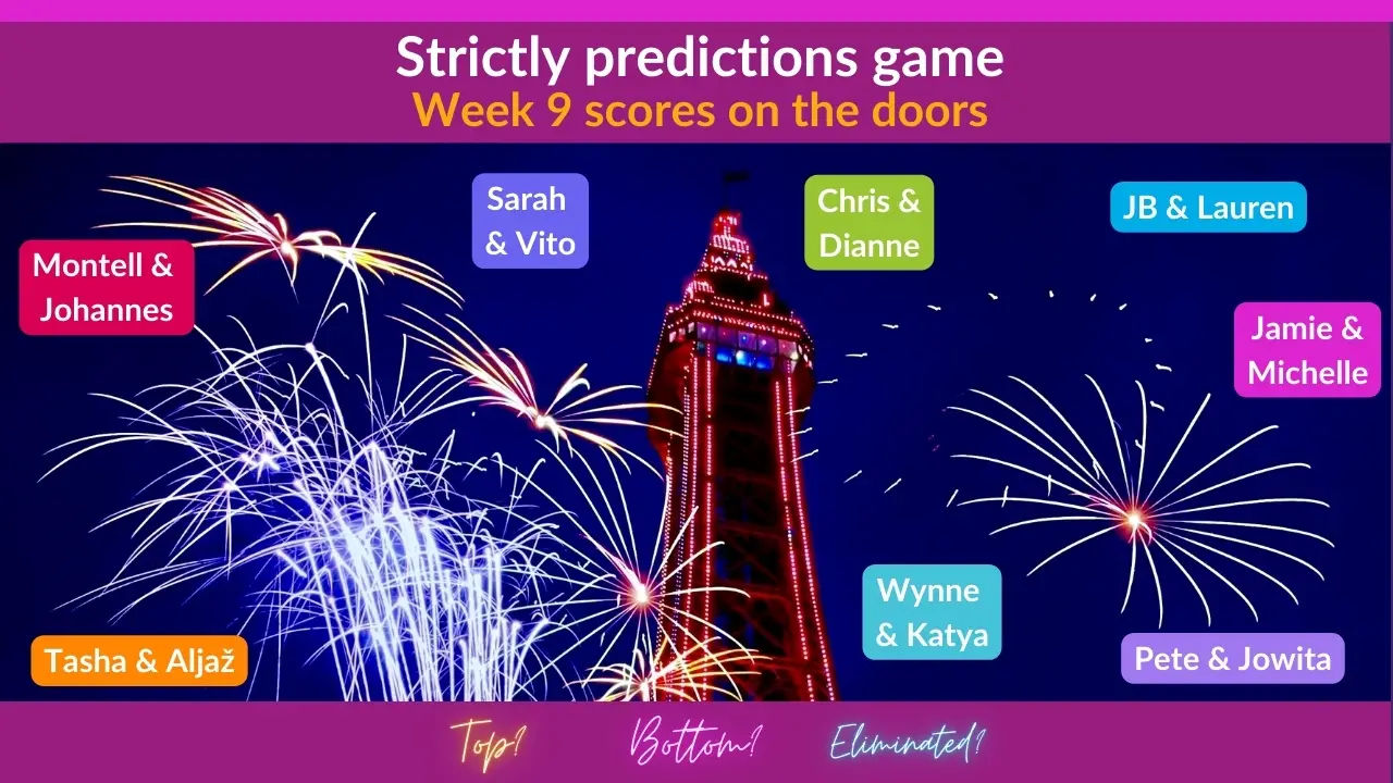 Scores on the Doors Week 9